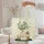 Personalized Wooden Sign Floral Still-Life Vase Lantern - Vintage Home Decor Gift Quilted Tote Bag - 5