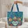 Three Chickens Paisley Swirls Name Heart - Farmhouse Animal Lover Gift Quilted Tote Bag - 5