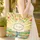 Iridescent Hummingbird Wildflower Meadow - Wildlife Lover Gift Quilted Tote Bag - 4