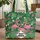 Flamingo Sunglasses Tropical Hibiscus Personalized - Everyday Tote for Flamingo Lover Quilted Tote Bag - 1