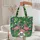 Flamingo Sunglasses Tropical Hibiscus Personalized - Everyday Tote for Flamingo Lover Quilted Tote Bag - 5
