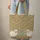 Fluffy Sheep Floral Name Hoop - Farmhouse Home Decor Gift for Sheep Lover Quilted Tote Bag - 6