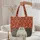 Fluffy Cats Swirling Paisley Flame Personalized - Cat Lover Home Decor Gift Quilted Tote Bag - 5