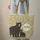 Black Bears Woodland Botanical Your Name - Wildlife Lover Everyday Carry Gift Quilted Tote Bag - 6