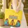 Chickens Large Eyes Red Combs Personalized Name Sign - Everyday Chicken Lover Gift Quilted Tote Bag - 4