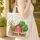 Red Barn Windmill Wildflowers Personalized Farmhouse Decor Gift Quilted Tote Bag - 4