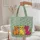 Polka Dot Cats with Name Ribbon - Personalized Cat Lover Gift Everyday Tote Quilted Tote Bag - 5