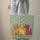 Polka Dot Cats with Name Ribbon - Personalized Cat Lover Gift Everyday Tote Quilted Tote Bag - 6