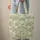 Sage Green Chrysanthemum Leaf Folk Art Floral Medallion - Thoughtful Everyday Gift Quilted Tote Bag - 6