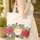 Hibiscus Flowers Tropical Leaf Personalized Name Floral Wreath - Personalized Gift Quilted Tote Bag - 4
