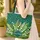 Lily of the Valley Botanical Stars Personalized Floral Name - Nature Lover Gift Quilted Tote Bag - 4