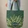 Lily of the Valley Botanical Stars Personalized Floral Name - Nature Lover Gift Quilted Tote Bag - 6