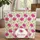 Fuchsia Rose Bloom Olive Leaf Personalized Wreath - Botanical Lover Everyday Carryall Quilted Tote Bag - 1