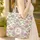 Purple Chrysanthemum Floral Wreath - Everyday Tote Flower Lover Gift Quilted Tote Bag - 4