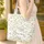 Ornate White Rose Eucalyptus Wreath Wildflower Name - Nature Inspired Everyday Gift Quilted Tote Bag - 4