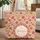 Indian Chintz Flowers Leaves Medallion - Everyday Tote Quilted Tote Bag - 1