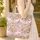 White Crane Citrus Blossom - Everyday Tote Wildlife Lover Gift Quilted Tote Bag - 4