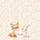 Baby Fox Bunny Autumn Leaves Personalized Floral Wreath Wildlife Lover Gift Quilted Tote Bag - 7