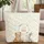 Bear Cub Bunny Wildflower Wreath Personalized - Wildlife Lover Gift Quilted Tote Bag - 1