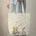 Bear Cub Bunny Wildflower Wreath Personalized - Wildlife Lover Gift Quilted Tote Bag - 6