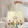 Four Roosters Yarn Balls Floral Wreath Organic Meander - Everyday Carry for Craft Lovers Quilted Tote Bag - 5