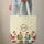 Four Roosters Yarn Balls Floral Wreath Organic Meander - Everyday Carry for Craft Lovers Quilted Tote Bag - 6