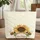 Golden Sunflower Honeybee Vine Leaf Hoop Frame - Everyday Tote for Nature Lover Quilted Tote Bag - 1