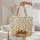 Autumn Pinecones Maple Oak Leaves Rustic Sign - Farmhouse Fall Decor Gift Quilted Tote Bag - 5