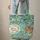 Tiger Lotus Water Ripples Floral Wreath Name - Wildlife Lover Gift Quilted Tote Bag - 6