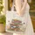 Ornate Books Wildflower Meadow Butterflies - Home Decor Gift for Book Lovers Quilted Tote Bag - 4