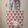 White Background Indian Poppy Flower Leaf Garland Star Wreath - Floral Lover Gift Quilted Tote Bag - 6