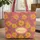 Ornate Marigold Floral Wreath Name - Boho Lifestyle Everyday Use Gift for Women Quilted Tote Bag - 1