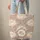 Large Floral Leaves Lush Pink Blossom Green Leaf Wreath - Everyday Tote Gift Quilted Tote Bag - 6