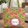 Personalized Peonies Floral Wreath Name - Everyday Floral Lover Gift Quilted Tote Bag - 1
