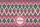 Ikat Medallion Vertical Jagged Feathered Edges - Boho Lifestyle Home Decor Gift Quilted Tote Bag - 7
