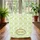 Botanical Floral Wreath Medallion Personalized Name - Home Decor Gift Quilted Tote Bag - 3