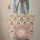 Lotus Diamond Trellis Floral Medallion Name Wreath - Everyday Lifestyle Gift Quilted Tote Bag - 6