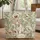 Personalized Medallion Tiger Monkey Crane Tropical Foliage - Everyday Tote Quilted Tote Bag - 1