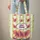 Fruity Papaya Halves Heart Vertical Stripes Everyday Tote Gift Quilted Tote Bag - 6