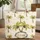 Palm Tree Garland Tropical Polka Dot - Everyday Tote Travel Gift Quilted Tote Bag - 1