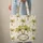 Palm Tree Garland Tropical Polka Dot - Everyday Tote Travel Gift Quilted Tote Bag - 6