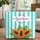 Papaya Slices Leaf Garland Your Name - Tropical Everyday Tote Gift Quilted Tote Bag - 1
