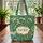 Leopard Flamingo Zebra Tropical Foliage Personalized - Wildlife Lover Gift Quilted Tote Bag - 3