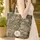 Giraffe Leopard Jungle Birds Butterflies Wildlife Lover Gift Quilted Tote Bag - 4