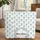 Blue Flowers Green Leaves Personalized Wreath - Everyday Lifestyle Gift Quilted Tote Bag - 1