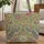 Ornate Peacocks Pheasants Butterflies Botanical Flowers - Wildlife Lover Gift Quilted Tote Bag - 1