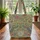 Ornate Peacocks Pheasants Butterflies Botanical Flowers - Wildlife Lover Gift Quilted Tote Bag - 3