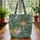 Leopard Heron Parrot Jungle Animals Personalized Wooden Sign - Wildlife Lover Gift Quilted Tote Bag - 3