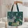 Personalized Zebra Leopard Crane Tropical Jungle Animals - Wildlife Lover Gift Quilted Tote Bag - 5
