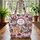 Pink Stripe Leopard Zebra Tropical Jungle Animals - Everyday Wildlife Lover Gift Quilted Tote Bag - 3
